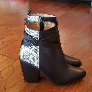 RAYE Black Ankle boots